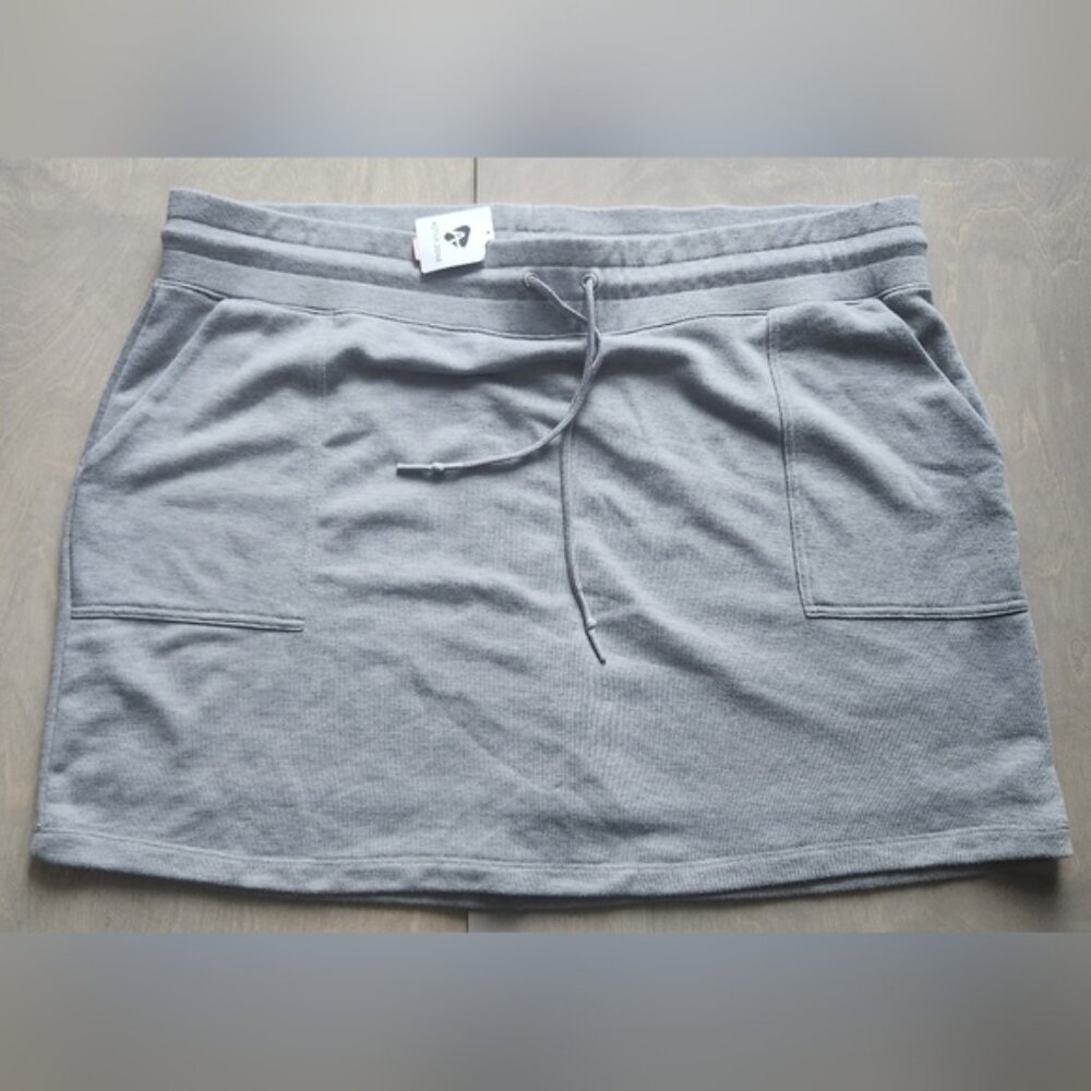 4X Heather Grey Skort NWT Active Zone